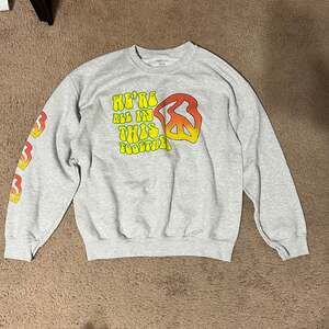 Urban Outfitters "We're All In This Together" Peace Sign Sweatshirt